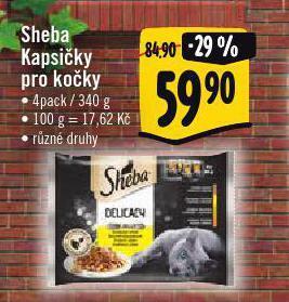 Albert Sheba kapsičky pro kočky nabídka
