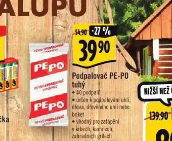 Albert Podpalovač pe-po nabídka