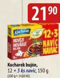 Kucharek bujón, 12 + 3 ks navíc, 150 g