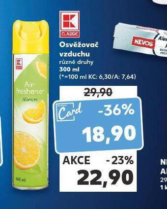 Kaufland Osvěžovač vzduchu nabídka