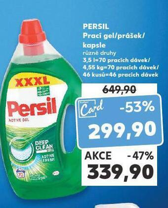 Kaufland Persil prací prostředek nabídka