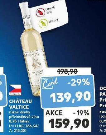 Kaufland Chateau valtice nabídka