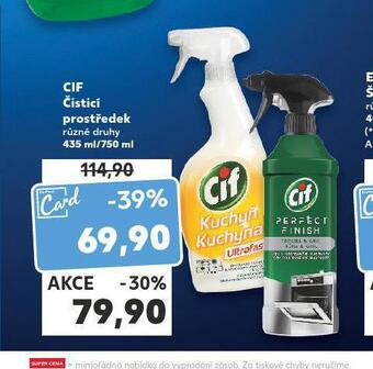 Kaufland Cif čistící prostředek nabídka