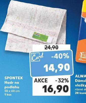 Kaufland Spontex hadr na podlahu nabídka