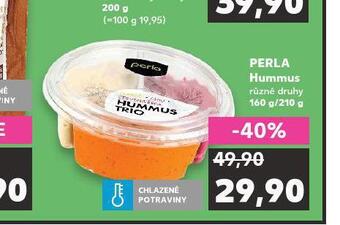 Kaufland Perla hummus nabídka