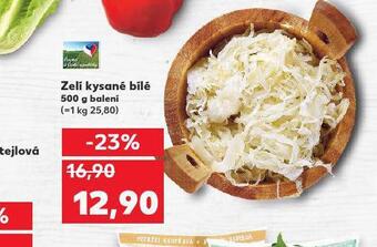 Kaufland Zelí kysané bílé nabídka