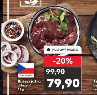 Kaufland Kuřecí játra nabídka