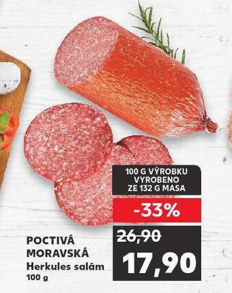 Kaufland Herkules salám nabídka