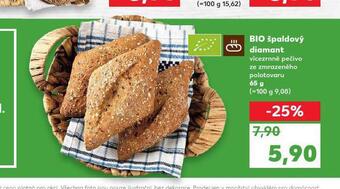 Kaufland Bio špaldový diamant nabídka