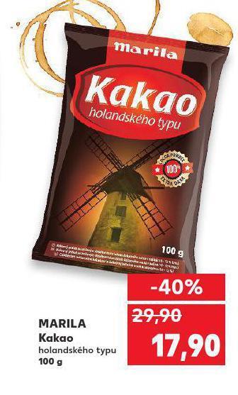 Kaufland Marila kakao nabídka