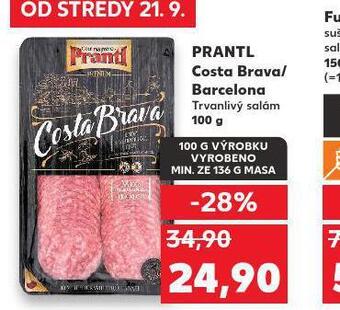 Kaufland Costa brava / barcelona nabídka