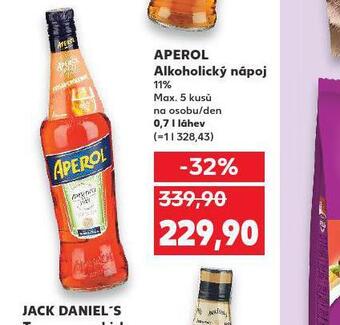 Kaufland Aperol nabídka