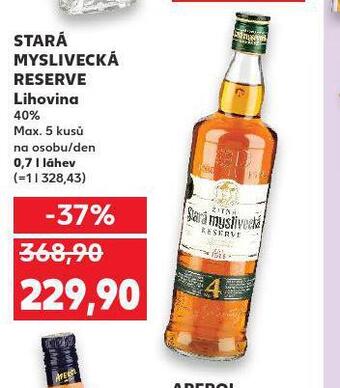 Kaufland Stará myslivecká reserve nabídka