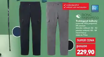 Kaufland Pánské trekingové kalhoty nabídka