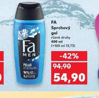 Kaufland Fa sprchový gel nabídka