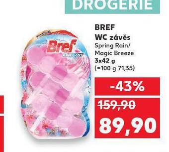 Kaufland Bref wc závěs nabídka