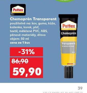 Kaufland Chemoprén transparent nabídka