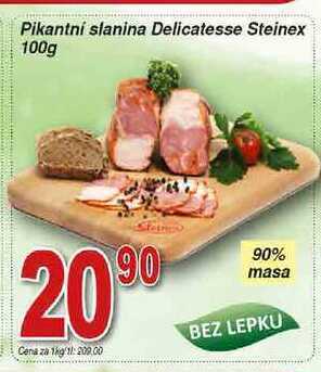 Hruška Steinex pikantní slanina delicatesse 100g nabídka