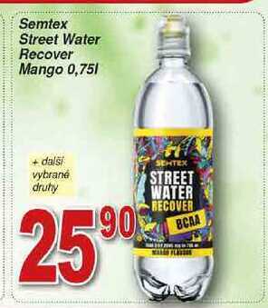 Hruška Semtex street water recover mango 0,75l nabídka