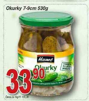 Hruška Hamé okurky 7-9 cm 530g nabídka