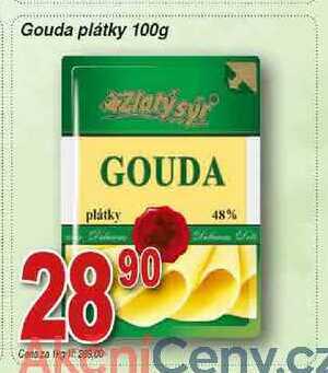 Hruška Zlatý sýr gouda plátky 100g nabídka