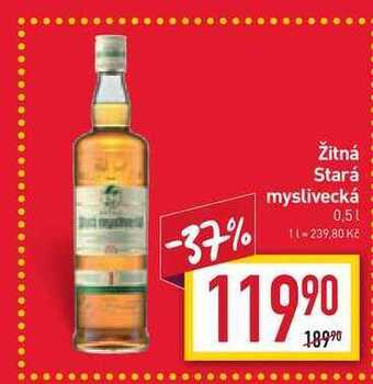 Billa Žitná stará myslivecká 0,5l nabídka