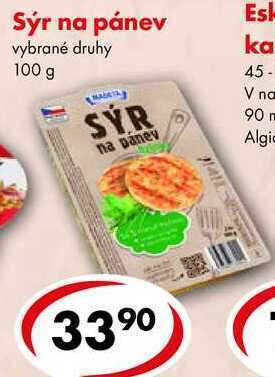 CBA Sýr na pánev, 100 g nabídka