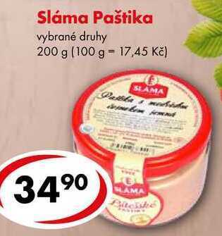 CBA Sláma paštika, 200 g nabídka