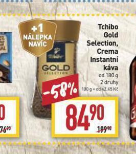 Billa Káva tchibo nabídka