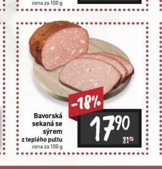 Billa Bavorská sekaná se sýrem nabídka