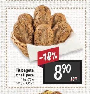 Billa Fit bageta nabídka