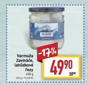 Billa Varmuža lahůdkové řezy nabídka