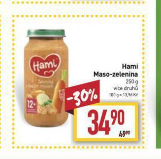 Hami masozeleninový příkrm