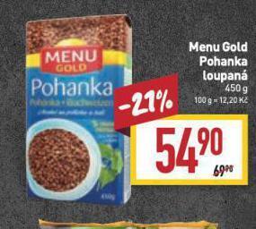 Billa Pohanka loupaná nabídka