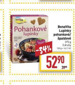 Billa Bonavita lupínky nabídka
