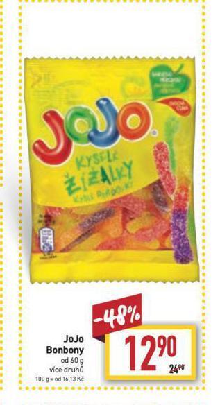 Billa Jojo bonbony nabídka