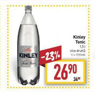 Billa Kinley tonic nabídka