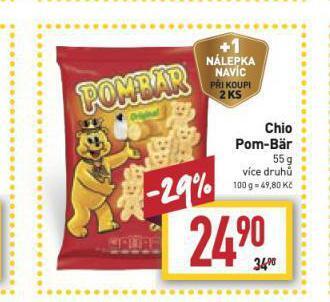 Billa Chio pom-bar nabídka