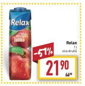 Billa Relax nabídka