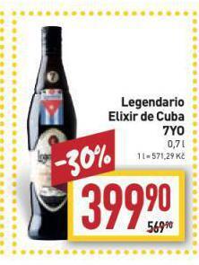 Billa Legendario elixir nabídka