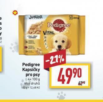 Billa Pedigree kapsičky pro psy nabídka