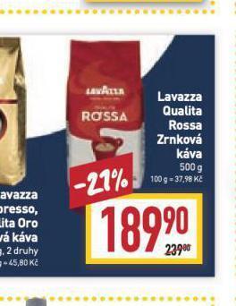 Billa Káva lavazza nabídka