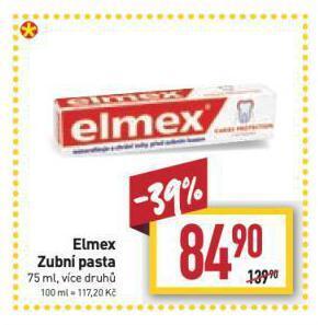Billa Elmex zubní pasta nabídka