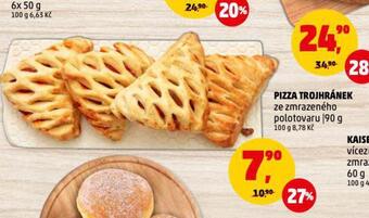 Penny Market Pizza trojhránek nabídka