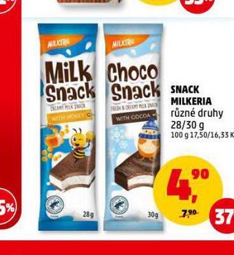 Penny Market Snack milkeria nabídka