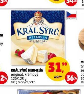 Penny Market Král sýrů hermelín nabídka