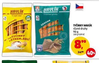 Penny Market Tyčinky havlík nabídka
