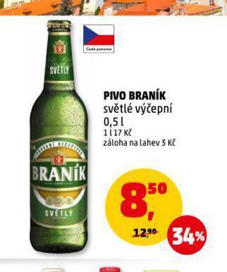Penny Market Pivo braník nabídka
