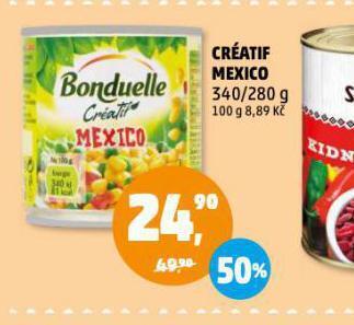 Penny Market Bonduelle créatif mexico nabídka