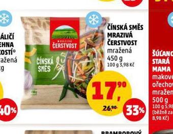 Penny Market Čínská směs mrazivá čerstvost nabídka